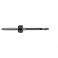 Preview: VHM Fräser Ø 1,0 mm Schaft 3,0 mm Gesamtlänge 38 mm mit MT-Nitrid Beschichtung 7070