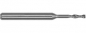 Preview: VHM Fräser Ø 1,5 mm Schaft 3,0 mm Gesamtlänge 48 mm ohne Diamant-Beschichtung mit Eckenradius 7802