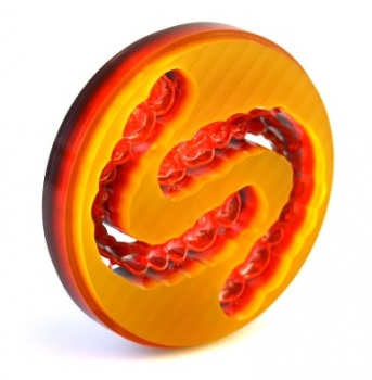 Preview: PMMA-Blank "Deutschland" 15 mm