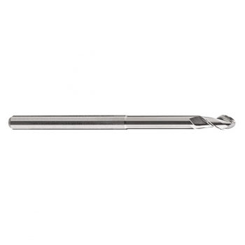 Ballfräser Ø 1,0 mm Schaft 6,0 mm Gesamtlänge 50 mm ohne Beschichtung Z2 8269