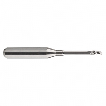 Ballfräser Ø 2,0 mm Schaft 3,0 mm Gesamtlänge 57 mm ohne Beschichtung Z1 7497