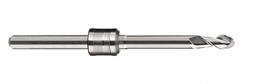 Ballfräser Ø 0,3 mm Schaft 3,0 mm Gesamtlänge 47 mm ohne Beschichtung 8246TT