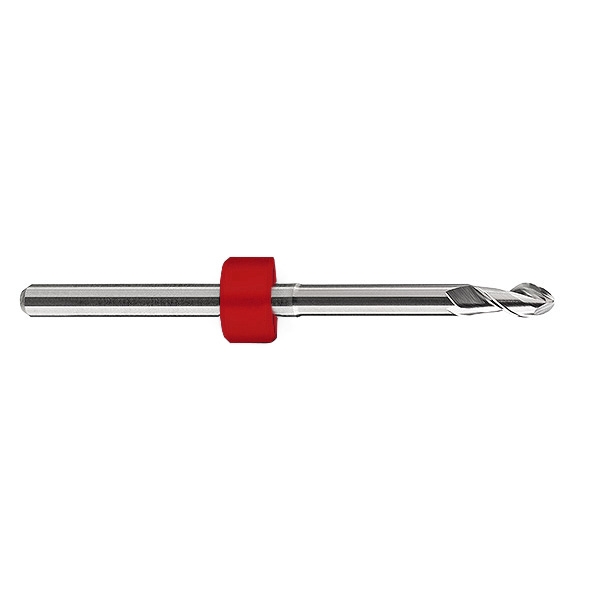 Ballfräser Ø 1,0 mm Schaft 3,0 mm Nutzlänge 17 mm Gesamtlänge 43 mm Z2 8207TT