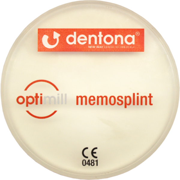 optimill* memosplint* 20 mm x 98,5 mm mit Stufe