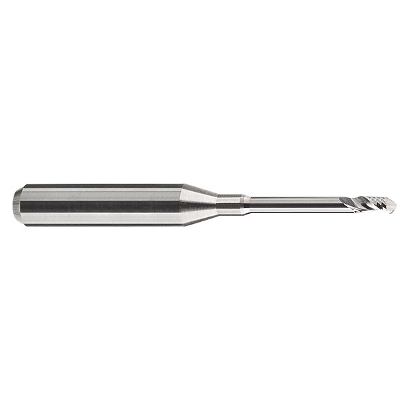 Ballfräser Ø 2,0 mm Schaft 3,0 mm Gesamtlänge 57 mm ohne Beschichtung Z1 7497