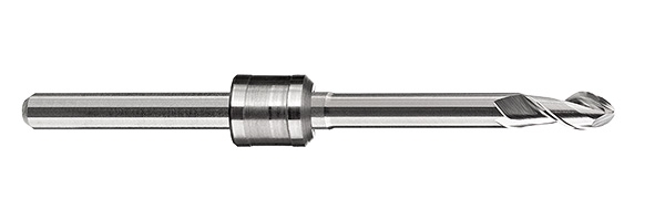 Ballfräser Ø 2,5 mm Schaft 3,0 mm Gesamtlänge 47 mm ohne Beschichtung 8249TT